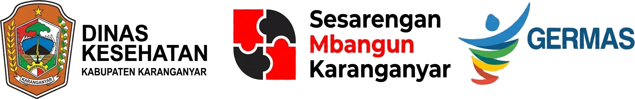 Dinas Kesehatan Karanganyar · Sesarengan Mbangun Karanganyar · GERMAS
